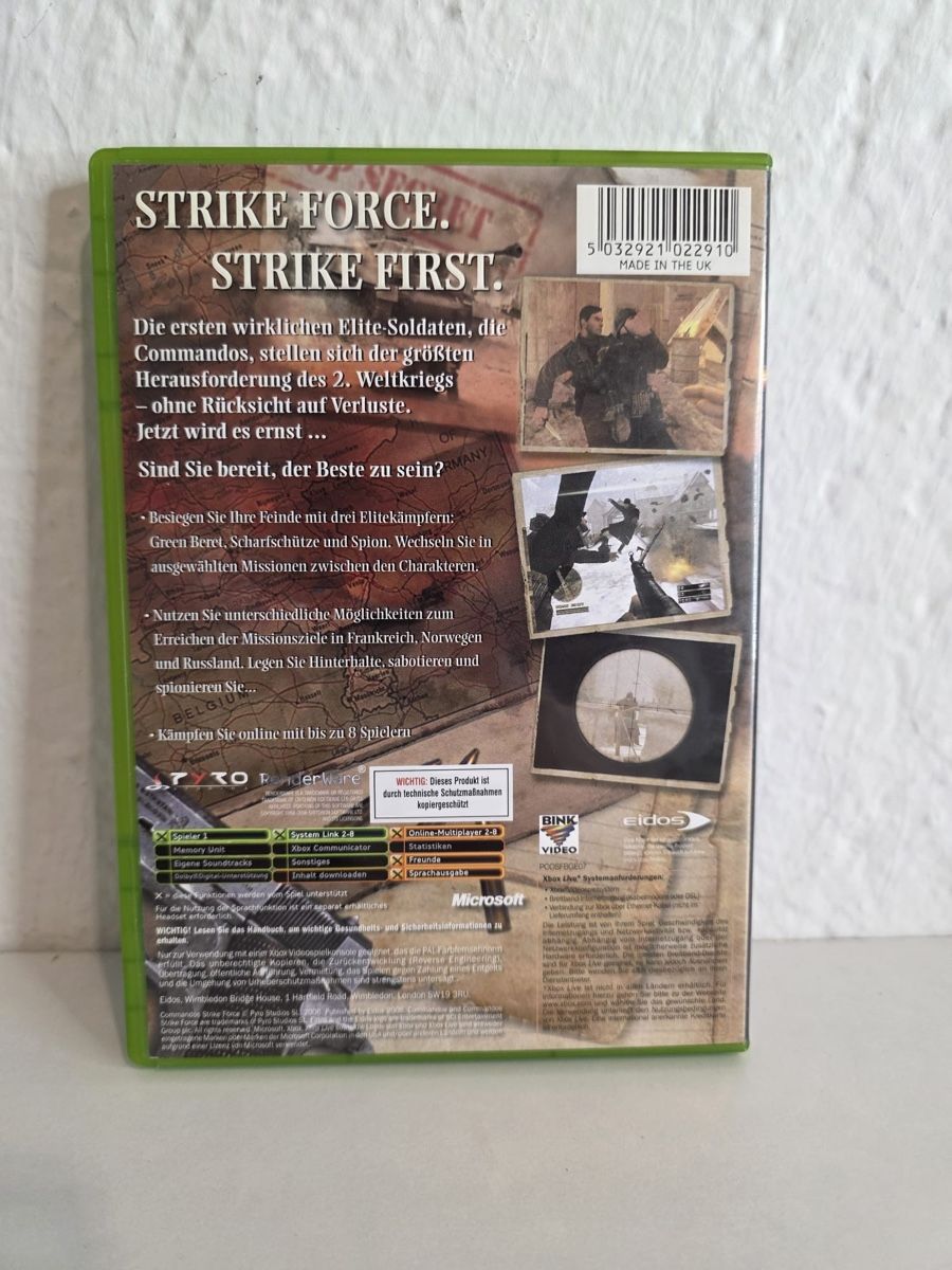 Giochi: Xbox Commandos Strike Force - Game 🔥 – Usato da Ehrendingen venduto da bubulence 1