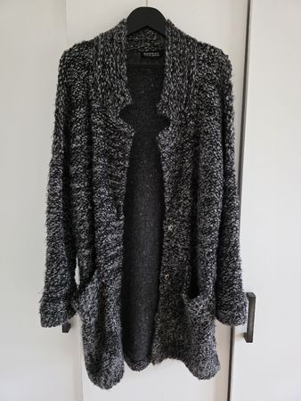 Damen Strickjacke Repeat Silver Edition, Grösse M