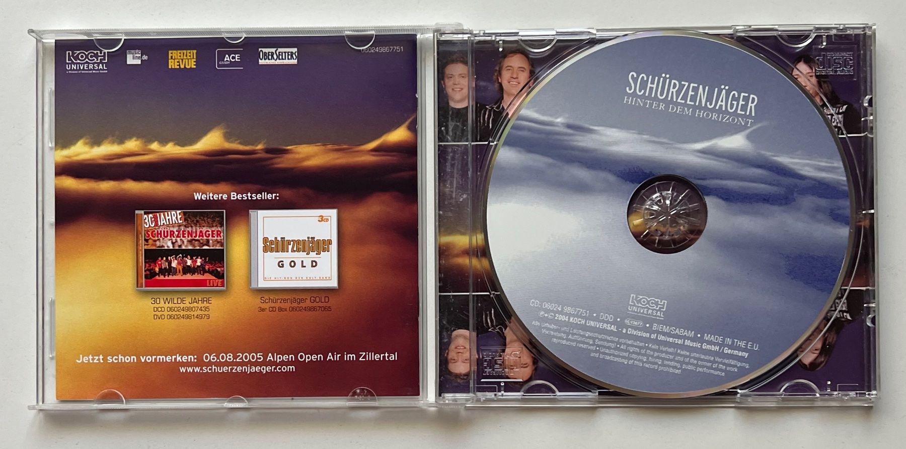 CD: Schürzenjäger / Hinter dem Horizont – Usato da Näfels venduto da rottabi 2