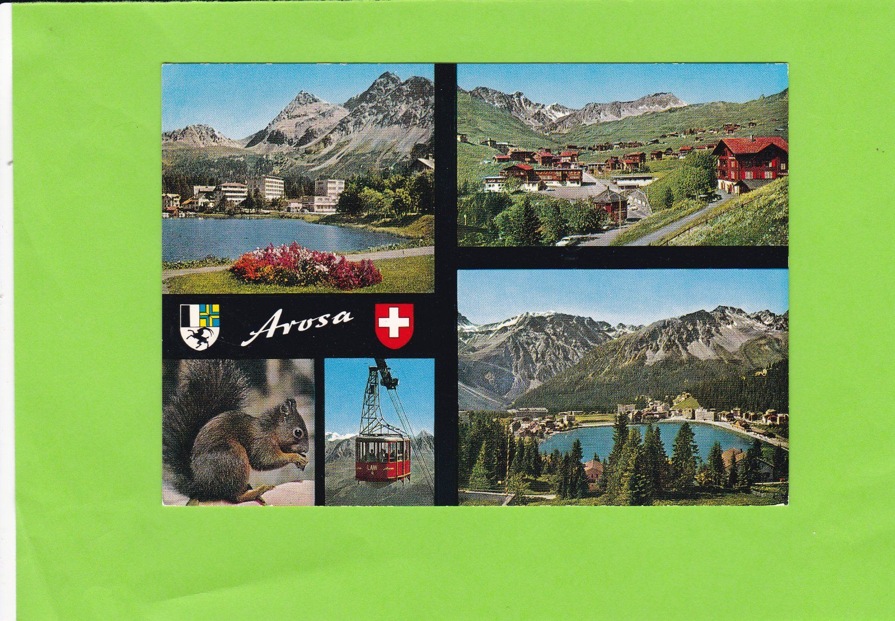 Ansichtskarten: Arosa – Gebraucht aus St. Peterzell von neckertal