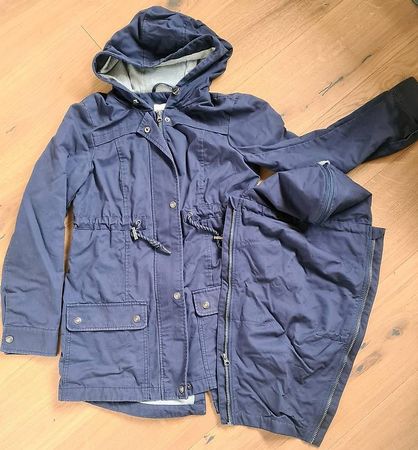 Umstandsjacke mit Babyeinsatz