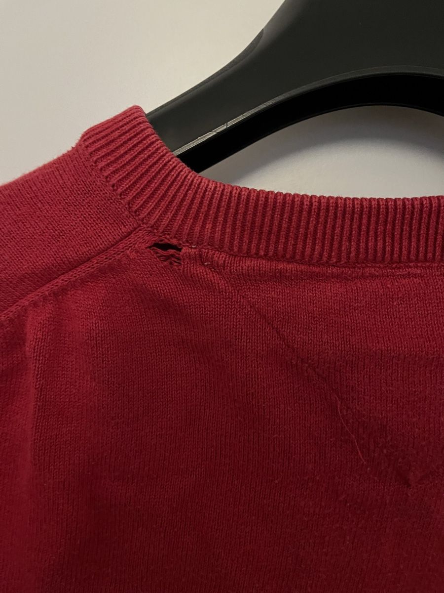 Tommy Hilfiger Maglioni & Felpe: Tommy Hilfiger Herren Pullover, Rot, Baumwolle, M – Usato da Bremgarten b. Bern venduto da nan_n82z 2