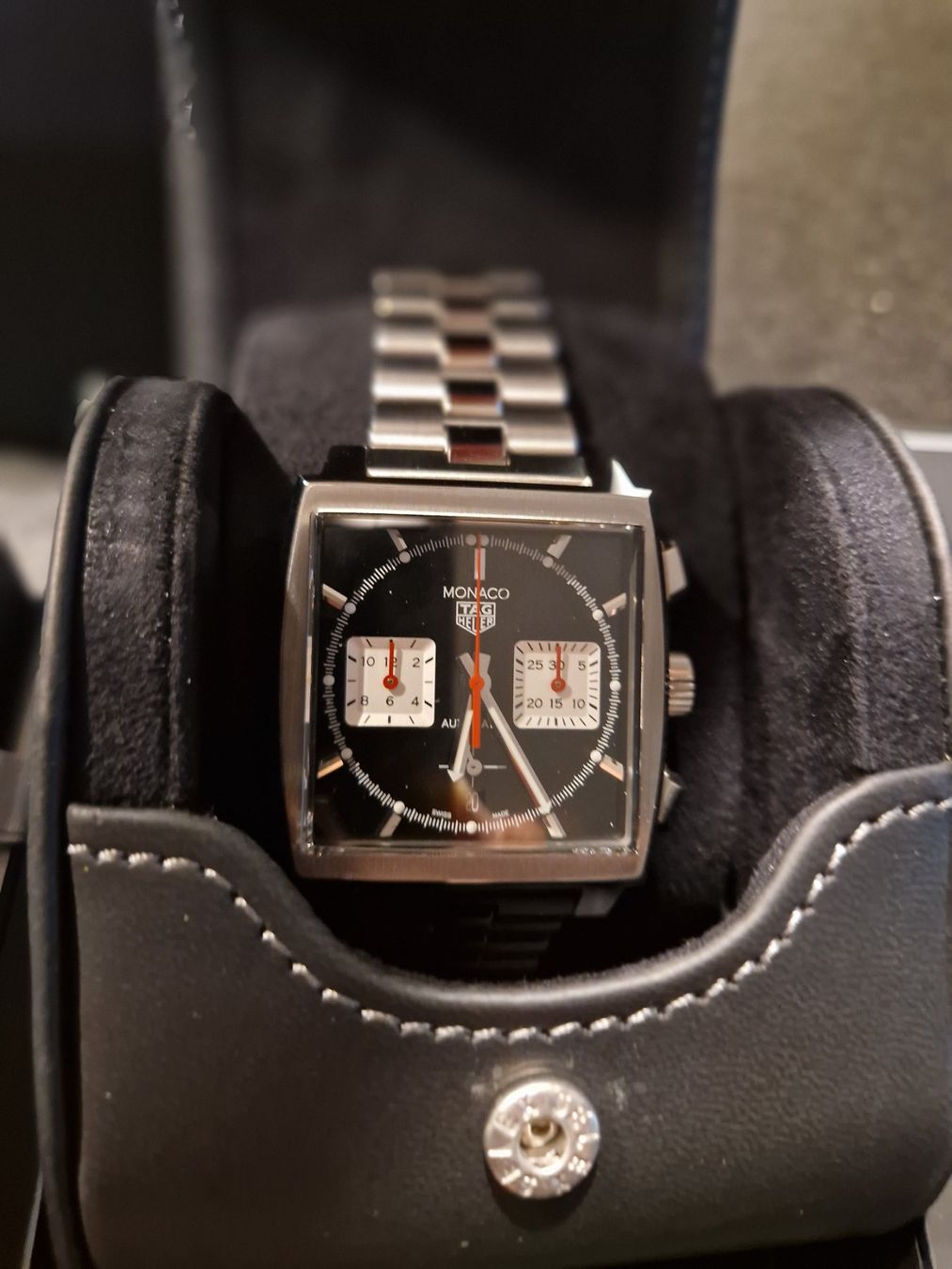 Tag Heuer Uhren: NEU TAG HEUER MONACO CHRONOGRAPH NP 7500 CHF – Neu und originalverpackt aus Neftenbach von Taschen-Uhren