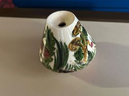 Keramik Vase  / Federhalter - handbemalt