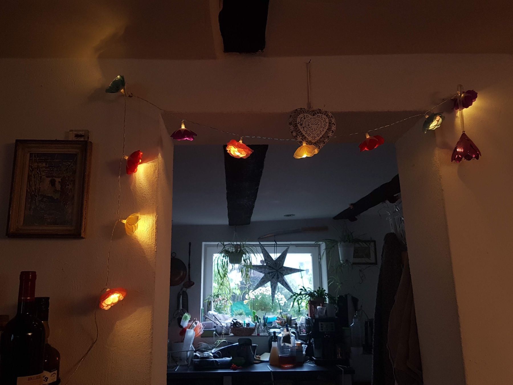 Ghirlande e barre luminose: Lichterkette mit 10 Blumen, batt.betr. – Nuovo e nell'imballaggio originale da Ettingen venduto da Maranathatalitha 5
