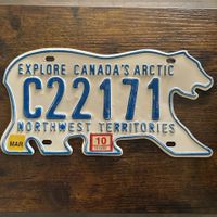 🇨🇦 Autoschild Northwest Territories C22171 - KANADA