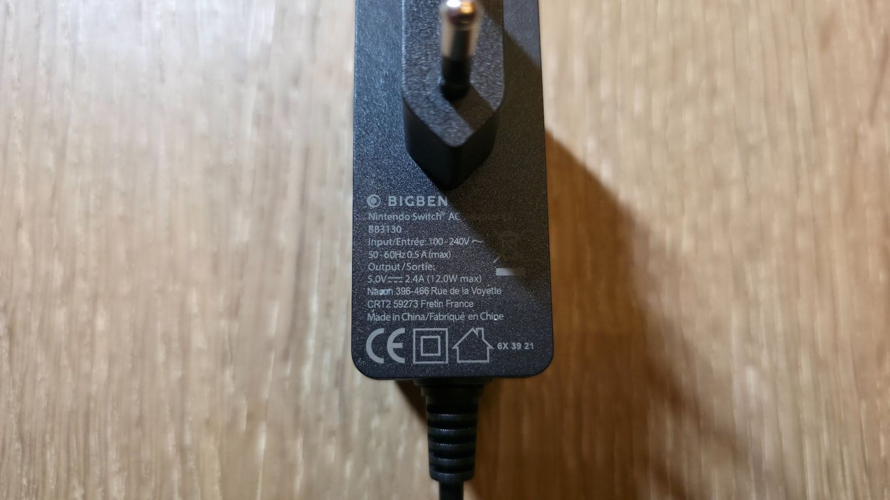 Nintendo Adattatori & Cavi: Konsole, Nintendo Switch, Ladegerät, Bigben AC-Adapter / OVP – Nuovo (secondo la descrizione) da Sirnach venduto da TheMrFreeman 3