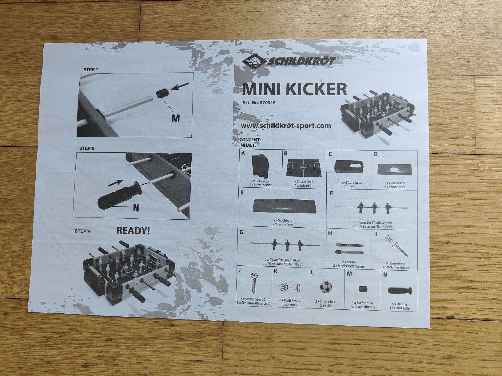 Giocattoli: Tisch-Minikicker – Usato da Zürich venduto da tsc_sd9w 3
