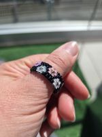🌸 Bague fleurs en perles Miyuki 🌸