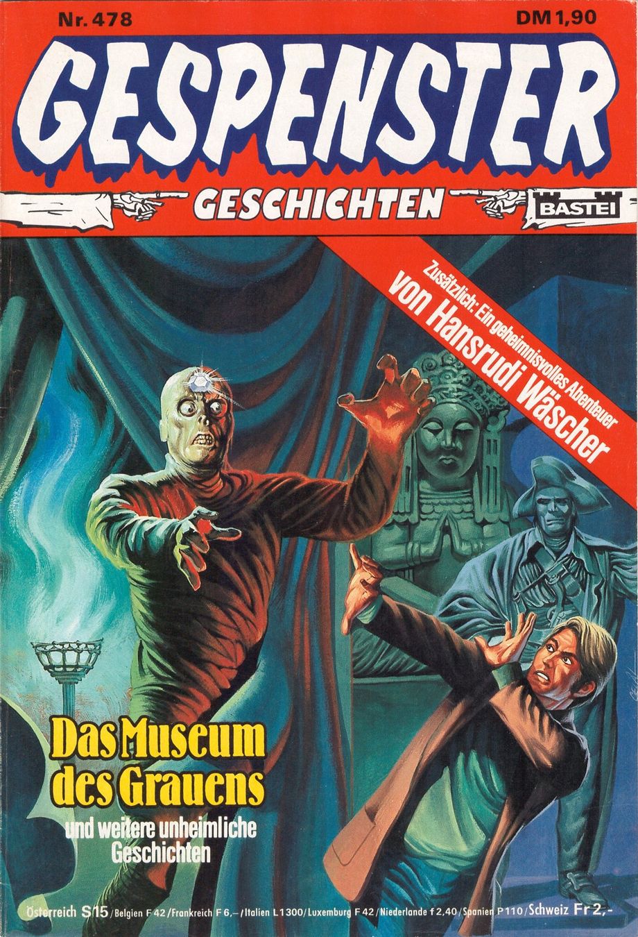 Fumetti: Gespenster Geschichten Grossband 478 Bastei Comic – Usato da Bern venduto da Saxeton