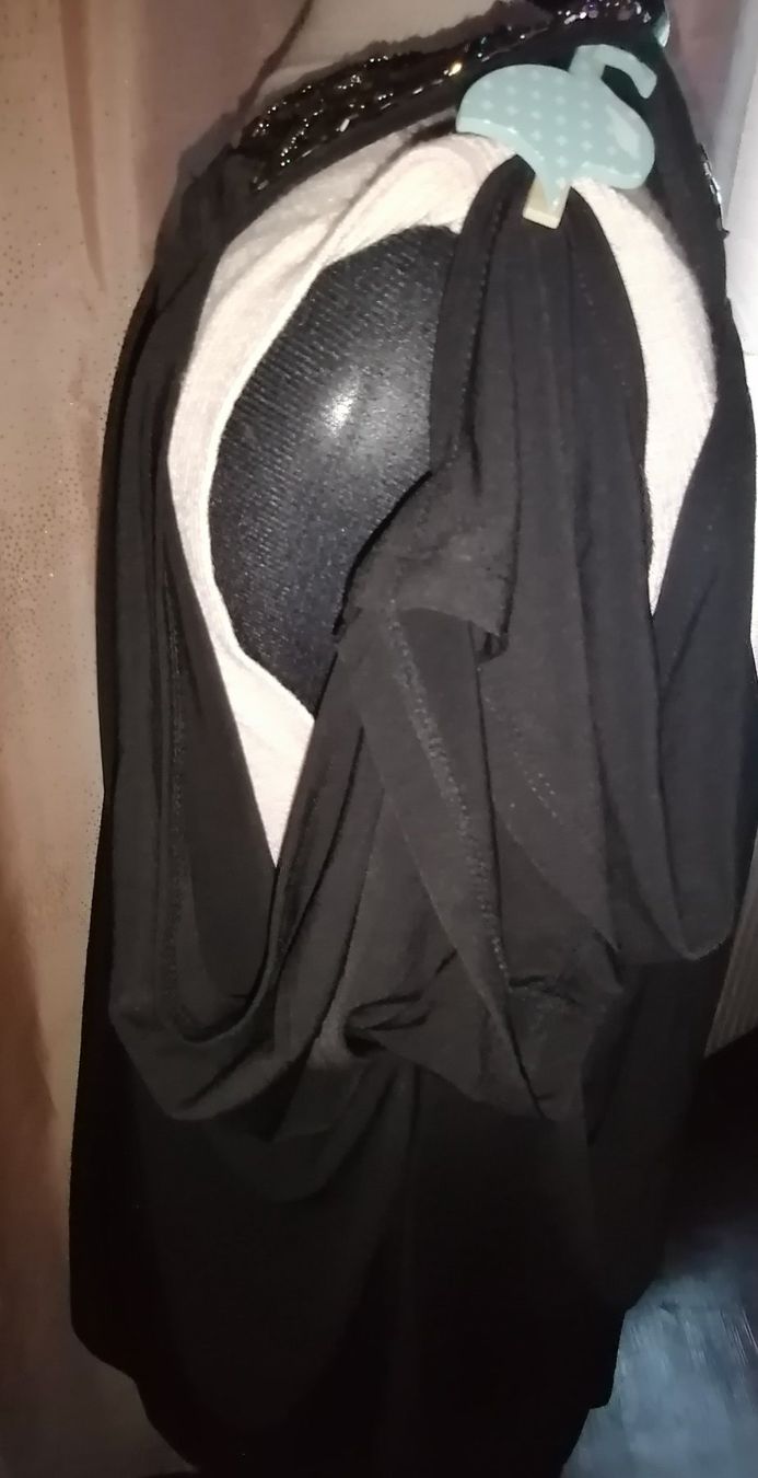 Top: splendide festliches Retro Shirt mit Strasssteinen – Nuovo (secondo la descrizione) da Corcelles-près-Payerne venduto da RxOne_Krs 6