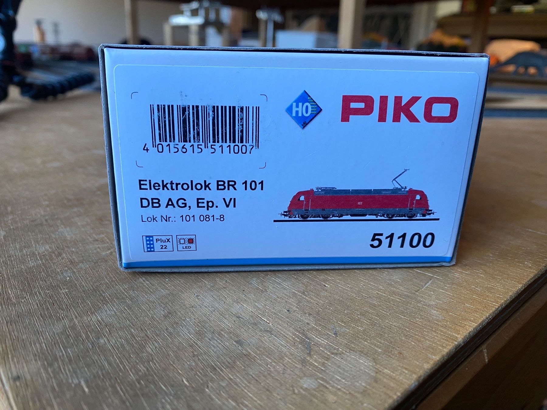 Piko Modelleisenbahnen: Piko 51100 / DB AG BR 101 081-8 – Gebraucht aus Wallbach von luechma 9