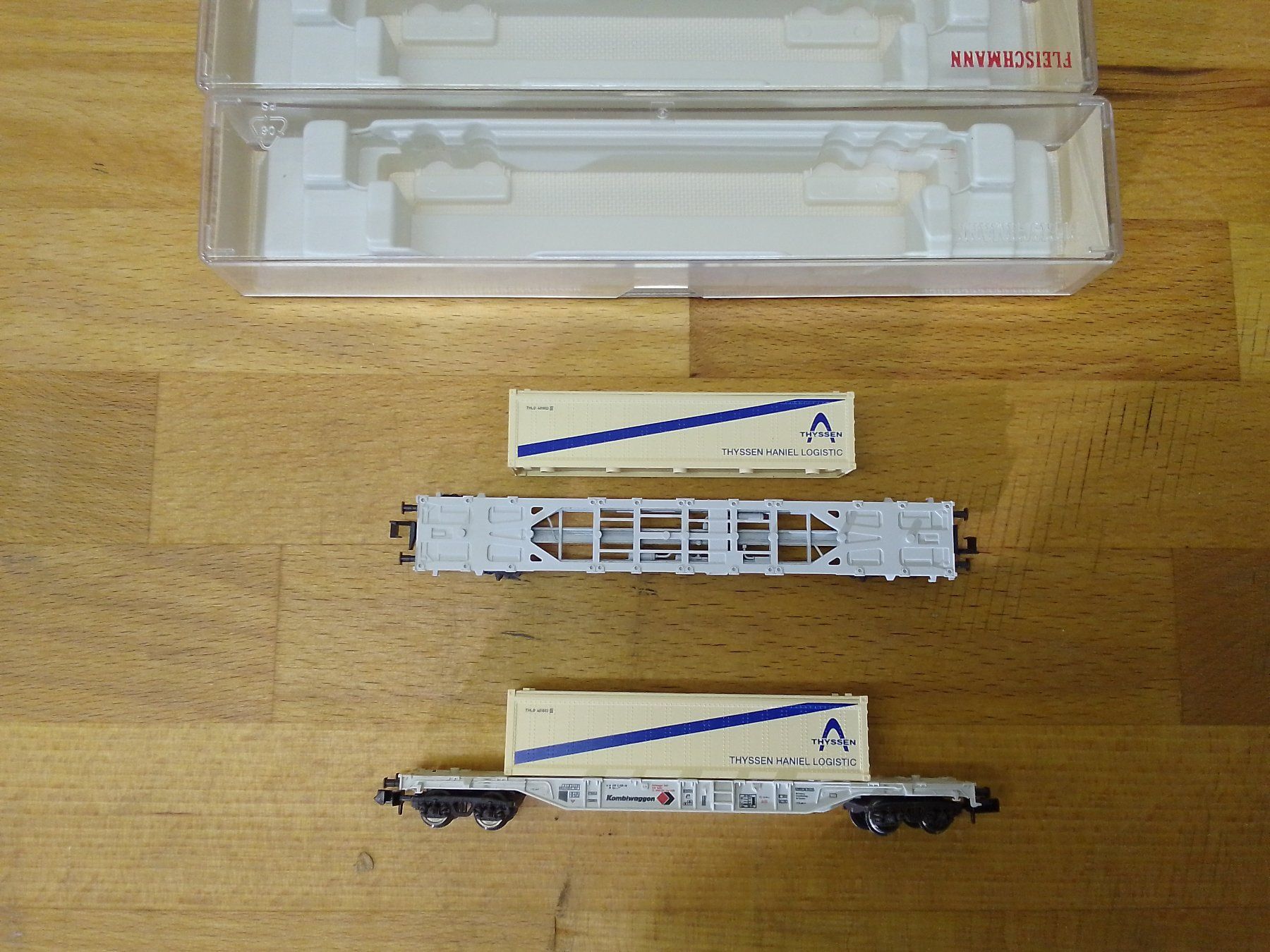 Fleischmann Trains électriques: Güterwagen "Thyssen Haniel" – D'occasion à Zollikofen par Noak 2