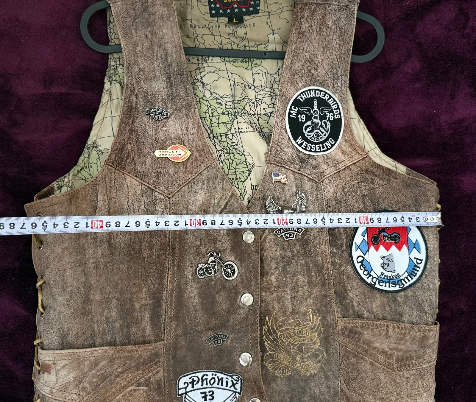 Gilets & Westen: Dollor Biker-Lederweste Gr. L – Gebraucht aus Kilchberg ZH von KellerCI 7