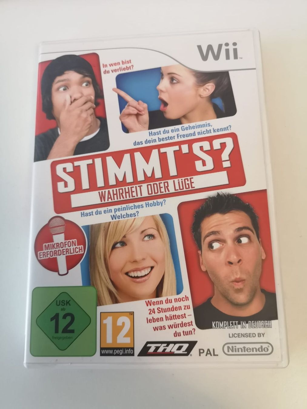 Nintendo Spiele: Stimmt's? Wahrheit oder Lüge (Wii) – Gebraucht aus Herisau von Seyashop1