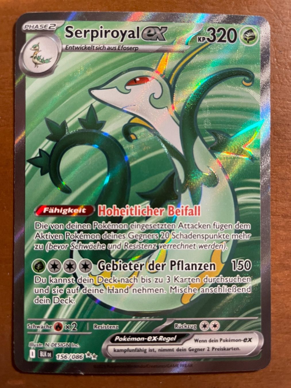 Pokémon Sammelbilder & Trading cards: Pokemon Serpiroyal eX (Versand gratis) – Neu (gemäss Beschreibung) aus Chur von Angerson