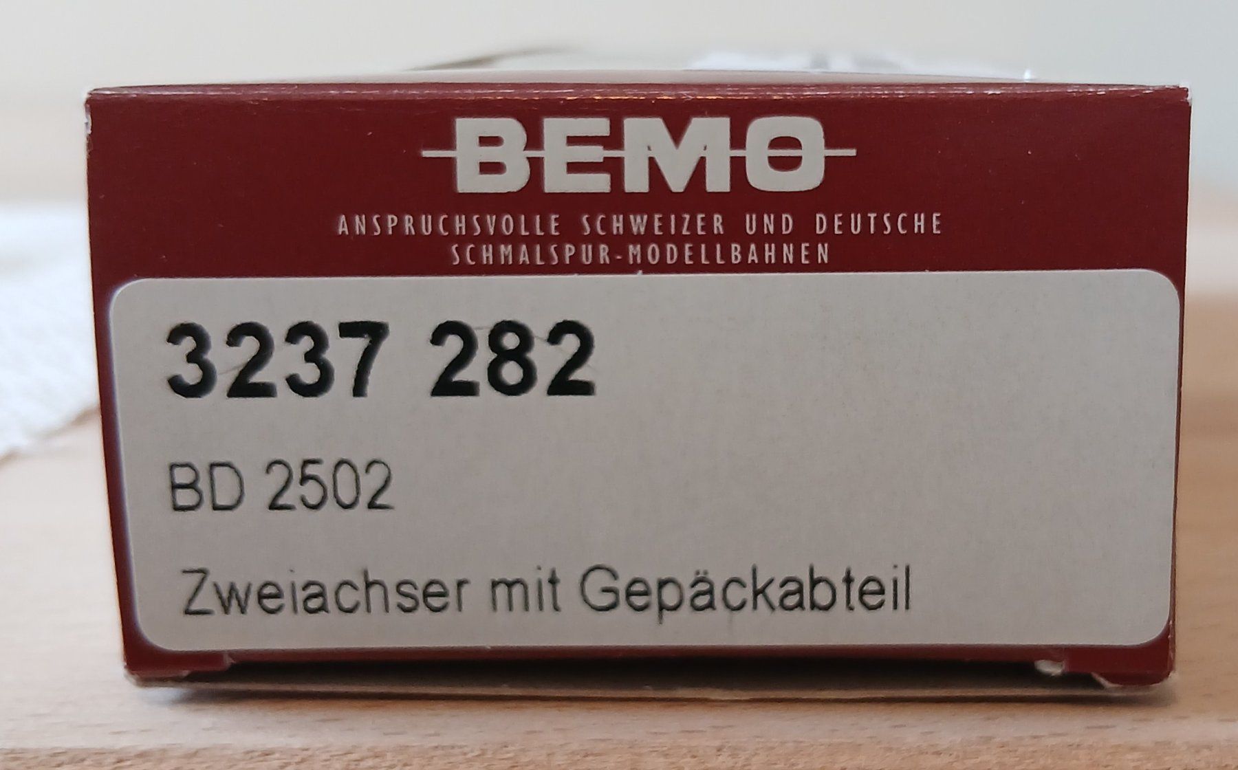 Bemo DFB 2-achser Personenwagen mit Gepäckabteil (Neu und ...