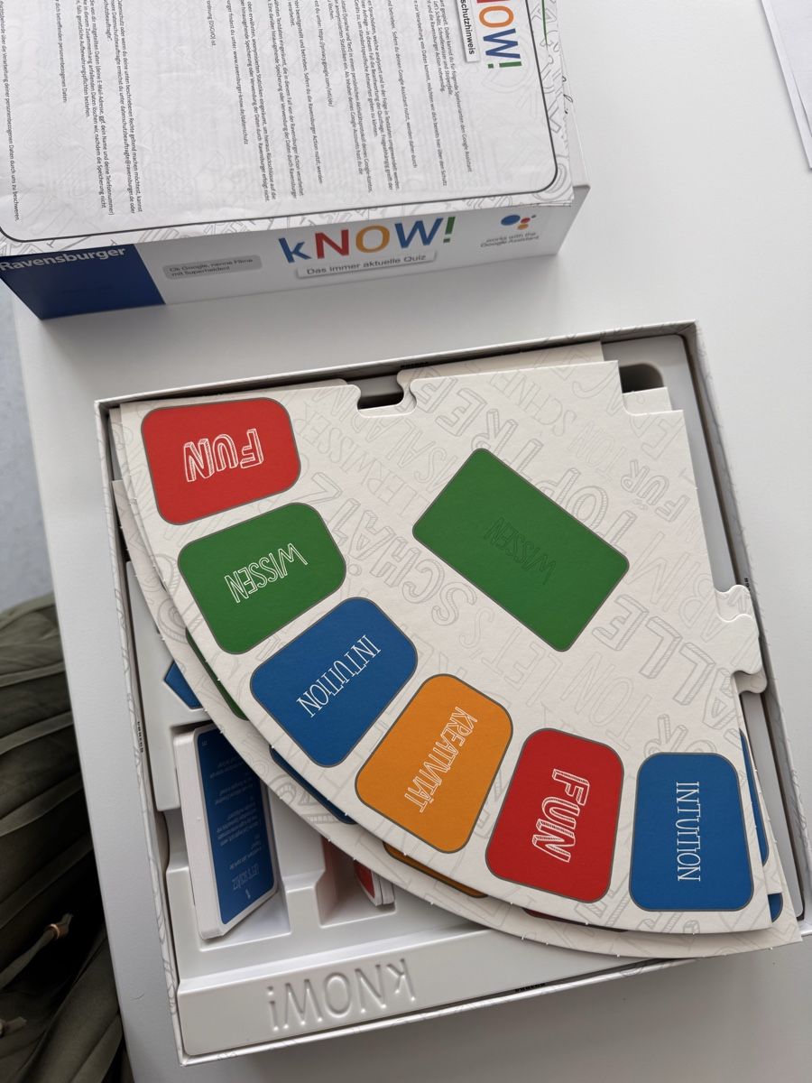 Ravensburger Giochi: Ravensburger kNOW! Quiz, Brettspiel, Quiz – Nuovo (secondo la descrizione) da Sursee venduto da ste_zr96 1