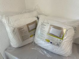 2x LIVARNO Kopfkissen 65x100 cm – Kochfest & NEU / OVP