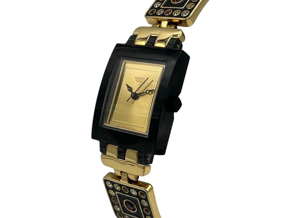 Swatch Orologi: Damenuhr "Swatch Square Luxotric" – Usato da Möhlin venduto da bekapame 3