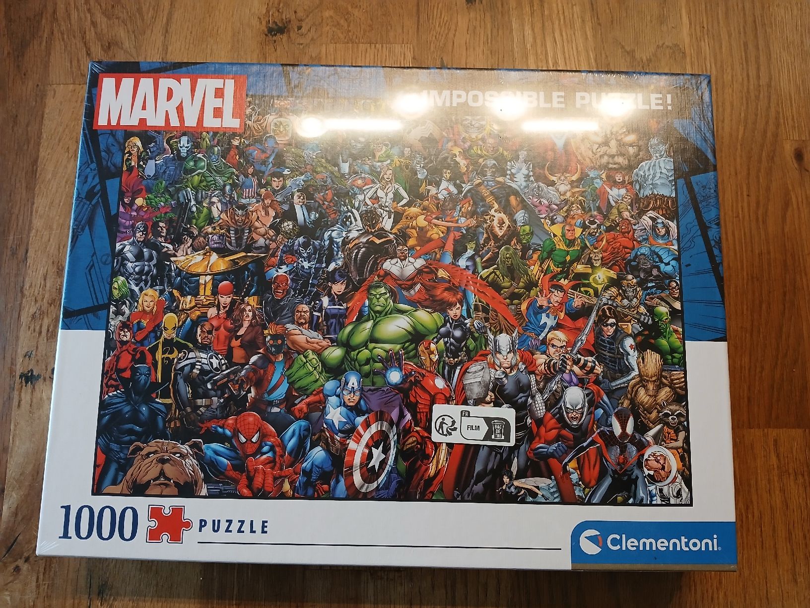 Clementoni Puzzle: Impossible Puzzle Marvel Superhelden 1000 Teile Clementoni, – Nuovo e nell'imballaggio originale da Kyburg venduto da mir_8b67