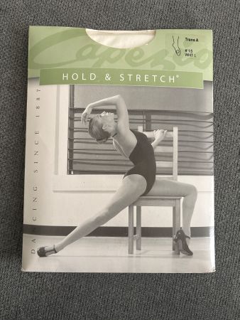 Damen-Ballettstrumpfhose in Grösse L in Weiss