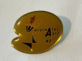 1 Pin Neuchatel Arts 1992