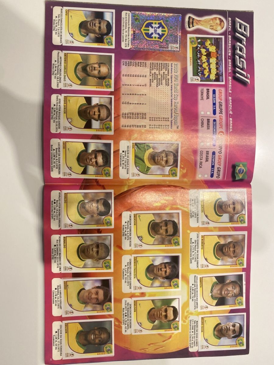 Panini Album: Panini WC 2002 Album – Usato da Uster venduto da oik_5k2y 1