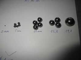 14 Stahlkugeln