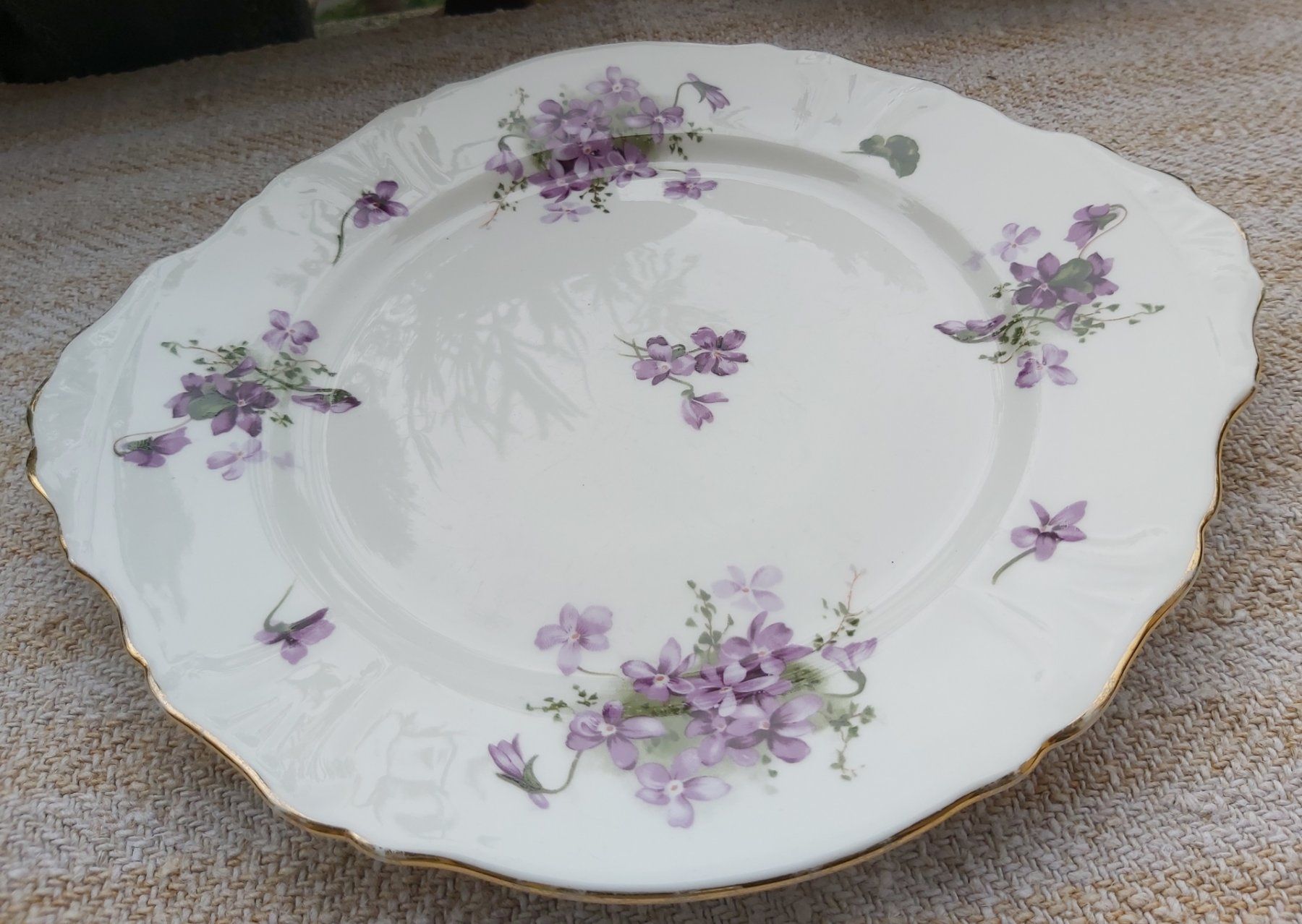 Spode Plateaux: Gebäckteller Spode Hammersley Weilchen – D'occasion à Bern par aronari 2