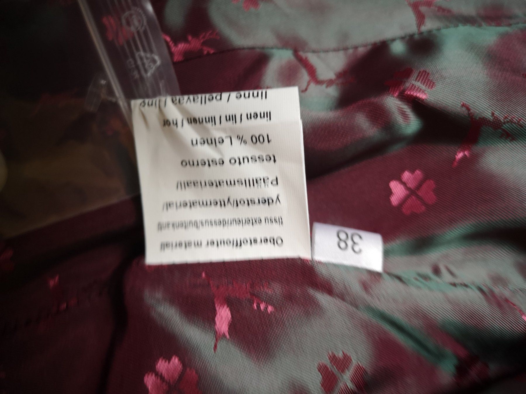 Jacken: Leinenjacke Bauer Gr. 38 – Gebraucht aus Meggen von Bilanz70 3