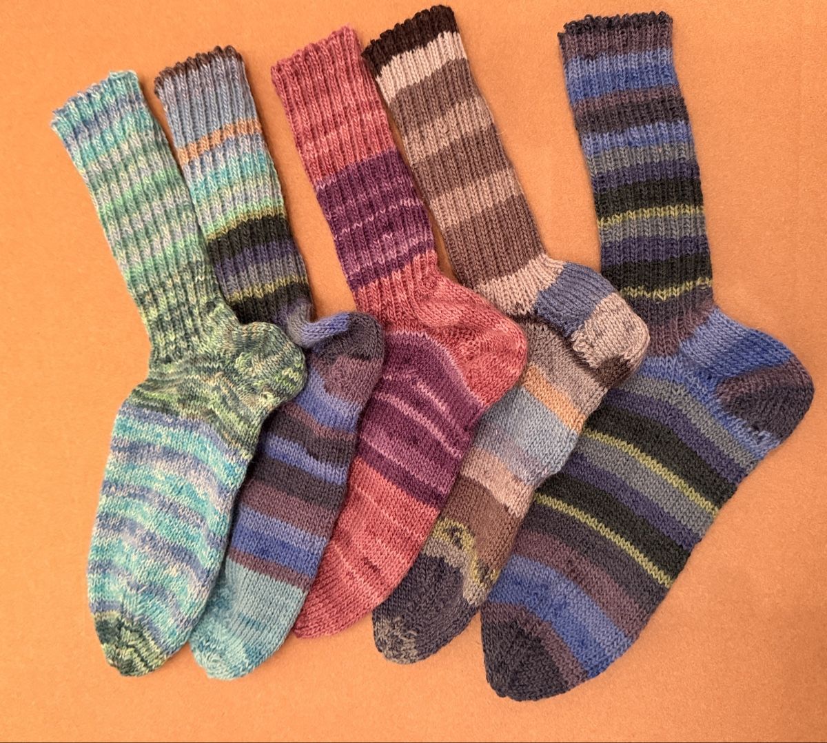Calze: 5 Paar Wollsocken 38 – Nuovo (secondo la descrizione) da Muenchenstein venduto da adaf276
