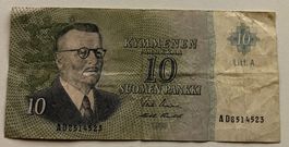 Finnland 10 Markkaa 1963