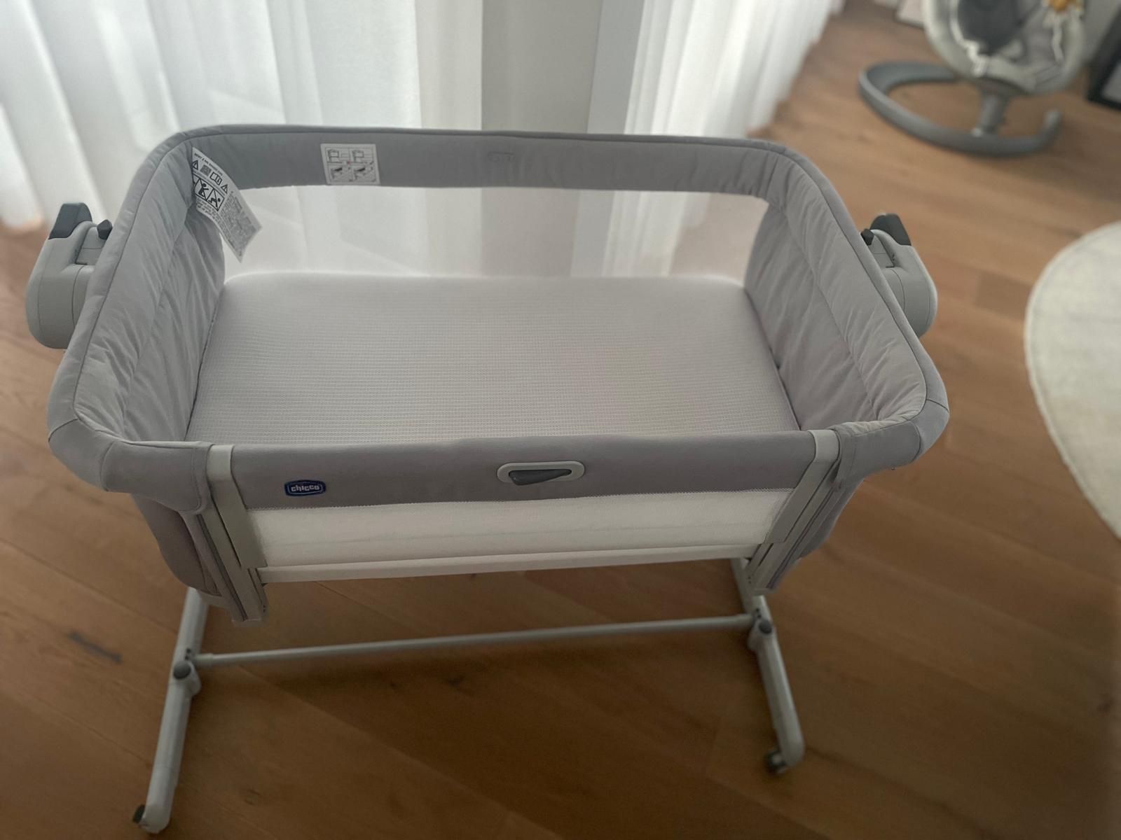 Chicco Letti: Chicco Beistellbett Next2Me Magic Evo grey mist – Usato da Frick venduto da S_Richi 1