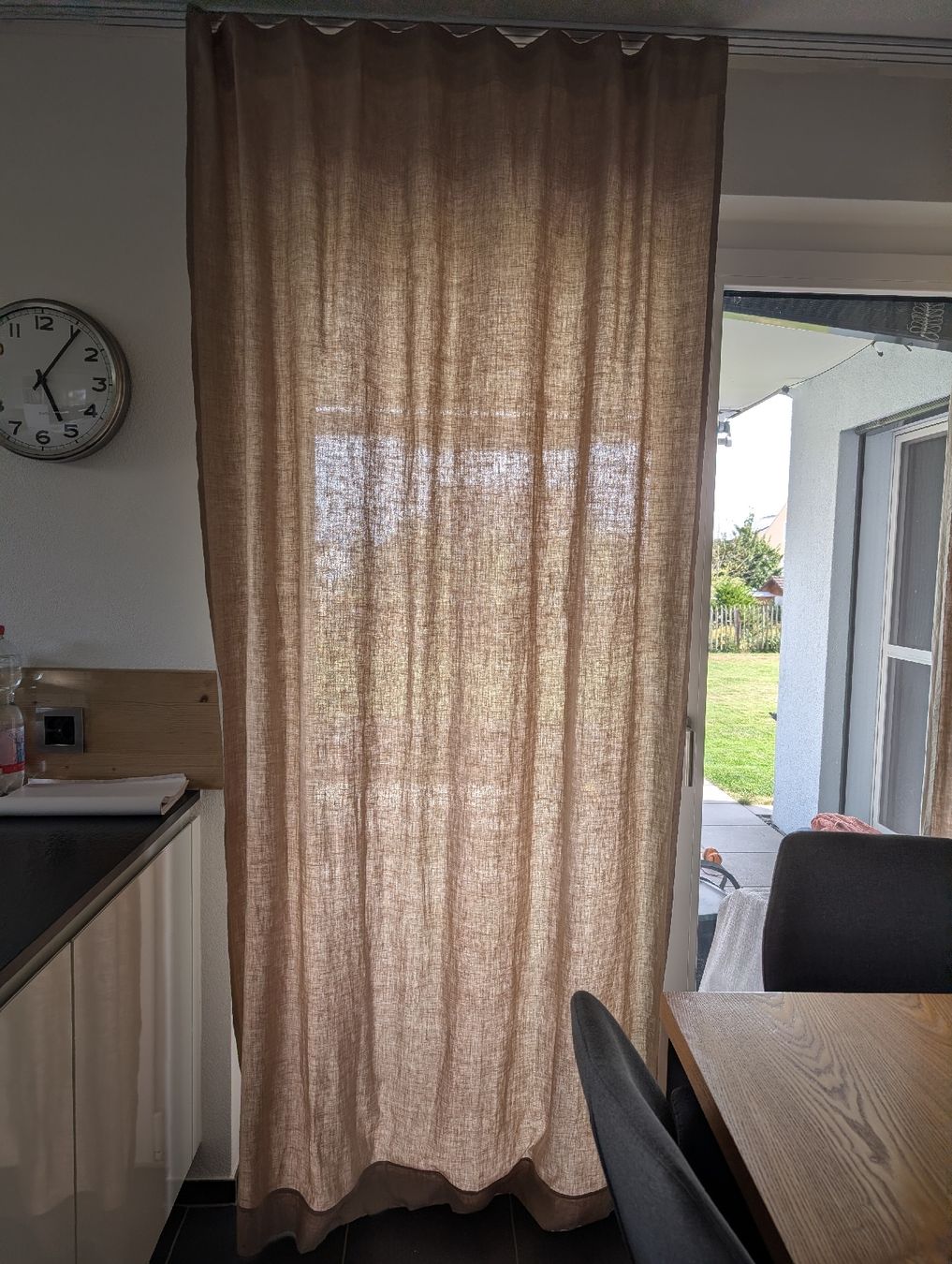 Ikea Tende: Vorhänge Leinen 145x300cm beige  – Usato da Berg TG venduto da KatRo