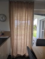 Vorhänge Leinen 145x300cm beige 