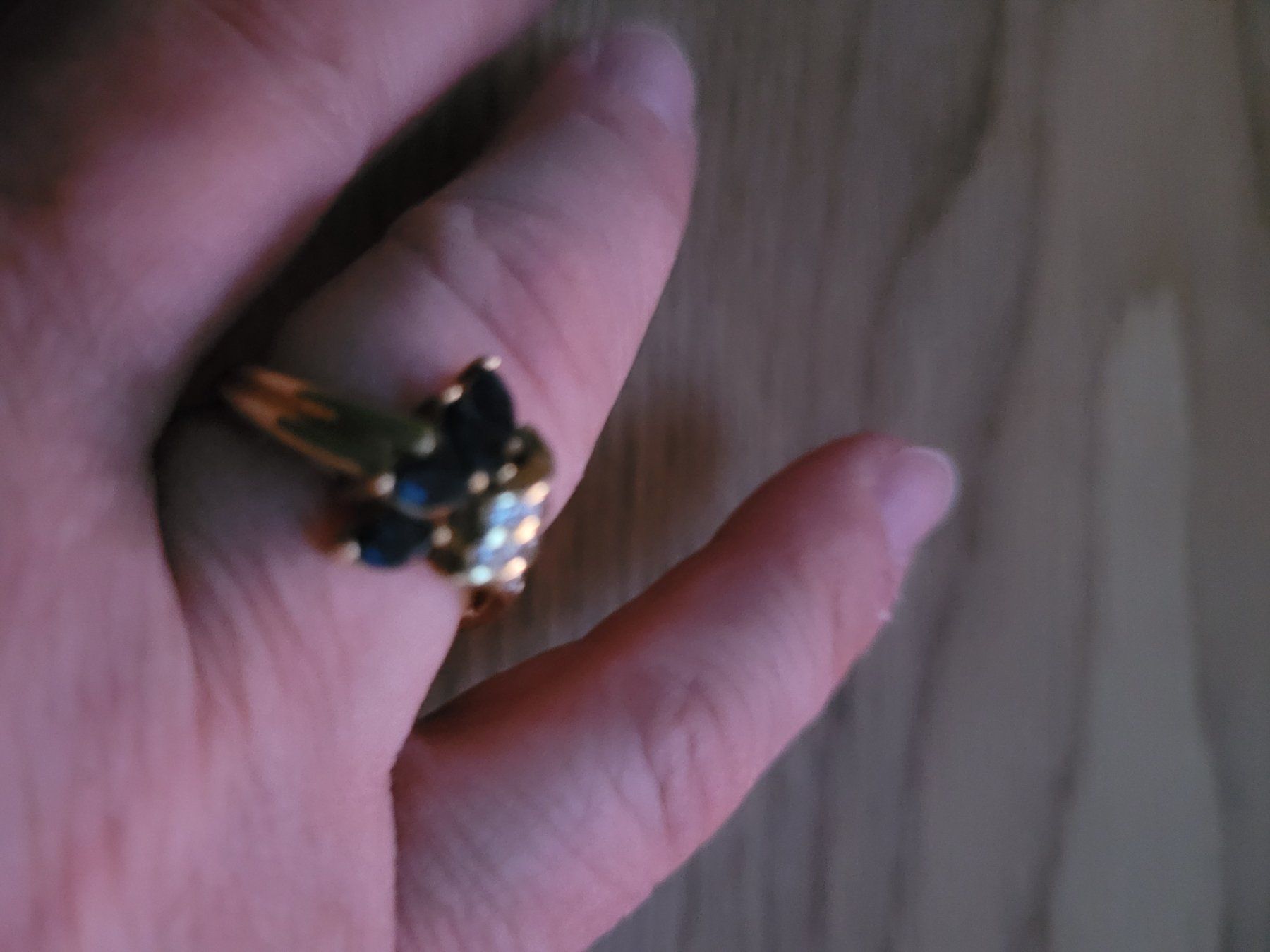 Ringe: Fingerring mit Saphiren und Brillanten – Gebraucht aus Bettlach von Davidi94 2
