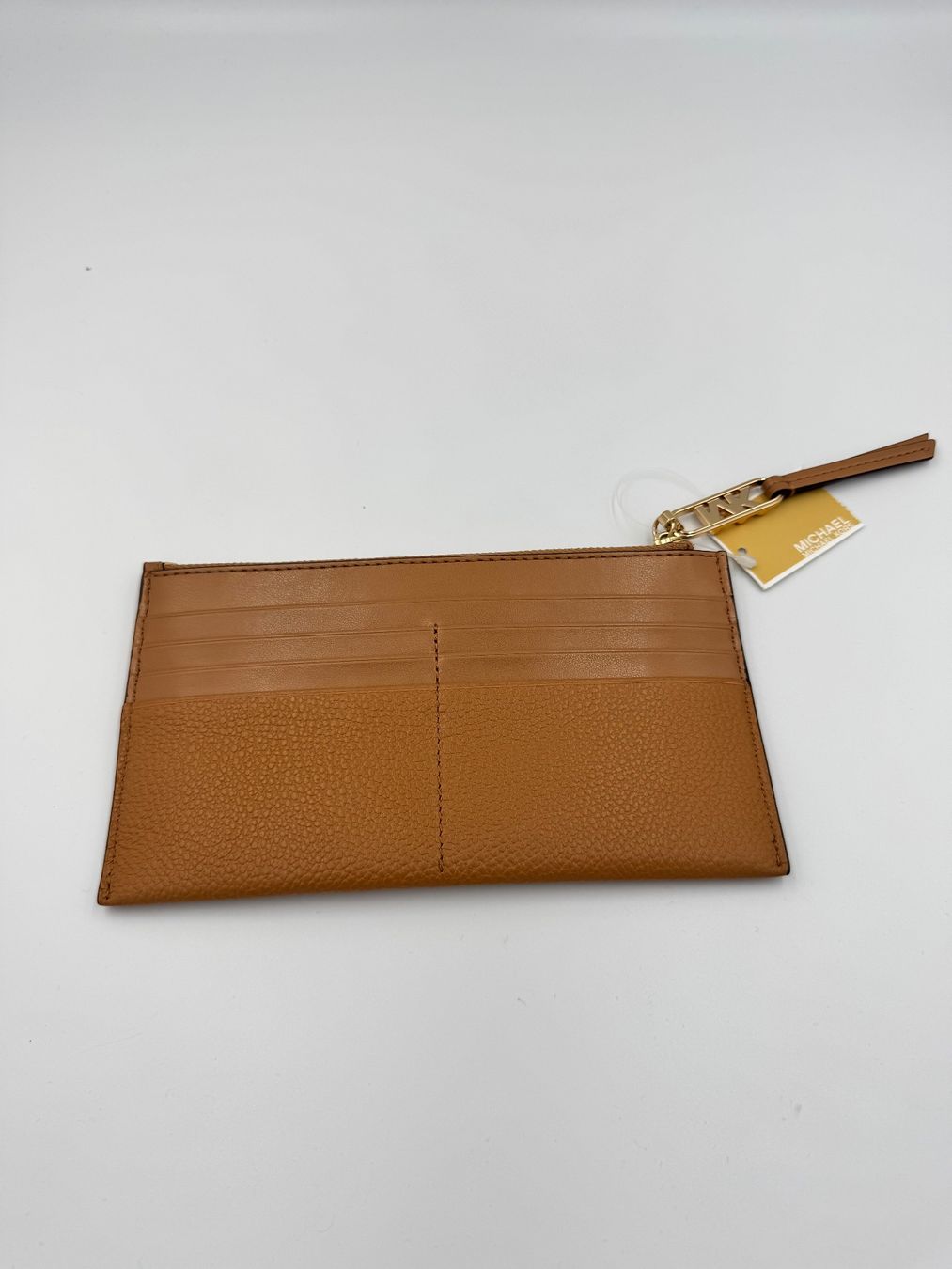 Michael Kors Portamonete: Michael Kors Card Case pale peanut – Nuovo e nell'imballaggio originale da Wiedlisbach venduto da Sistershop 1