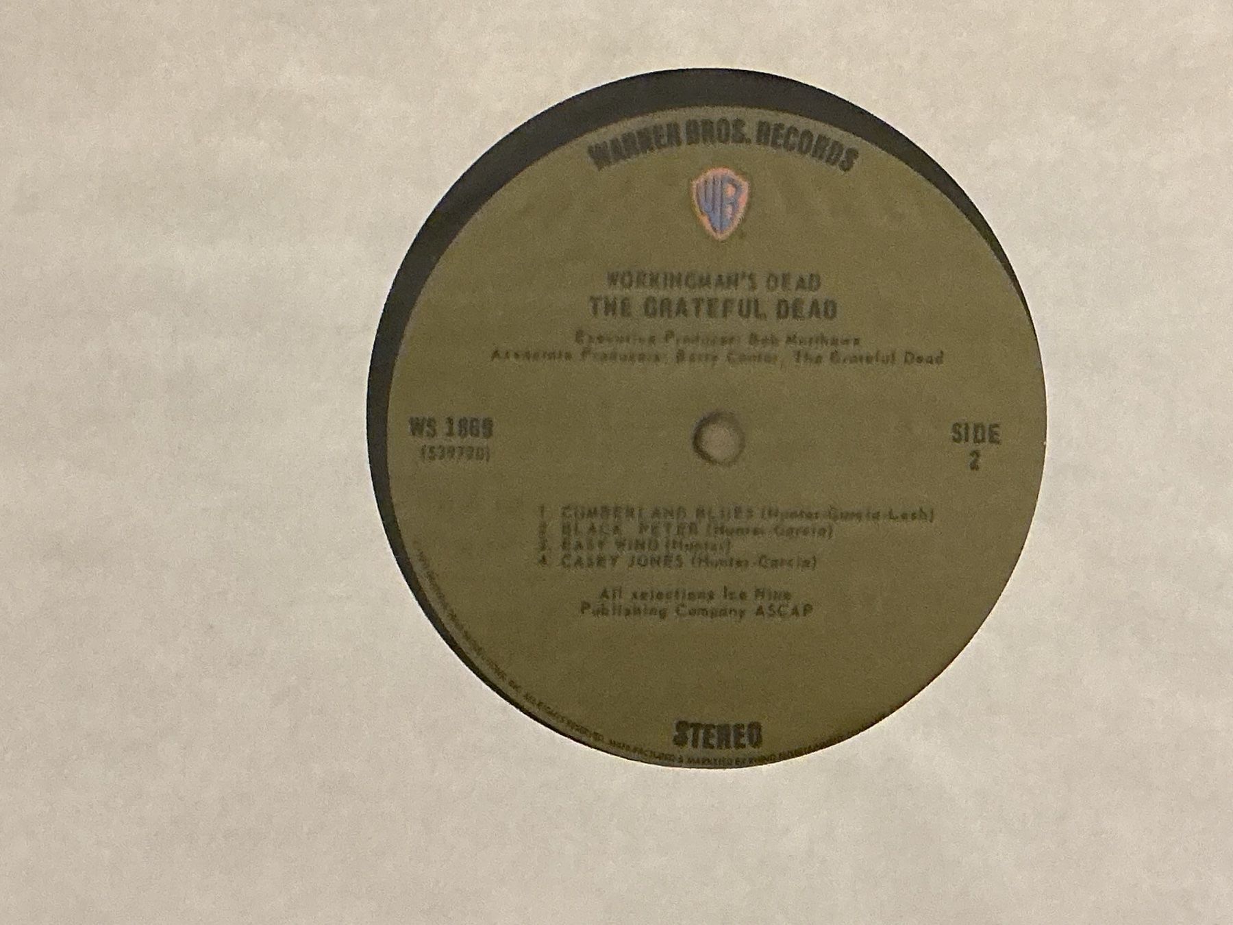 Dischi in vinile: Grateful Dead LP - Workingman's Dead (Neue) – Nuovo (secondo la descrizione) da Winterthur venduto da Tumko_7_Vinyl 1