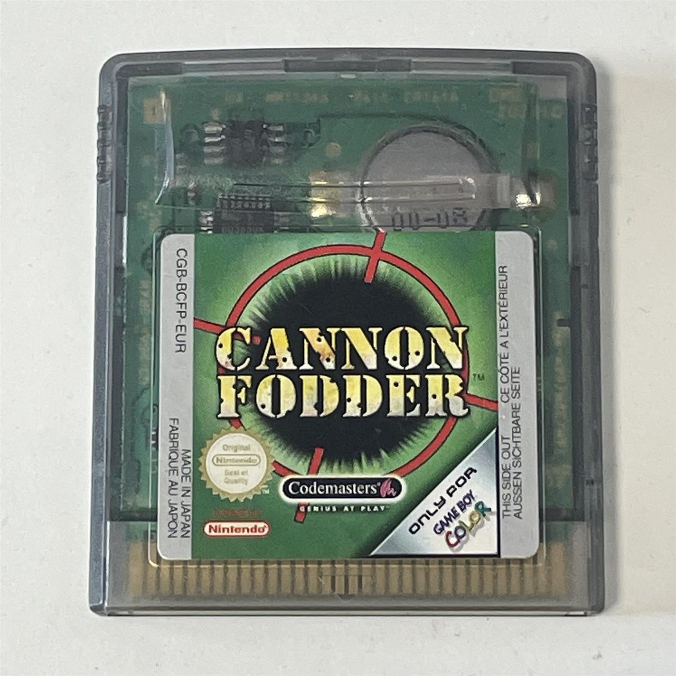 Nintendo Spiele: Cannon Fodder GBC – Gebraucht aus Mollis von GamingCorner