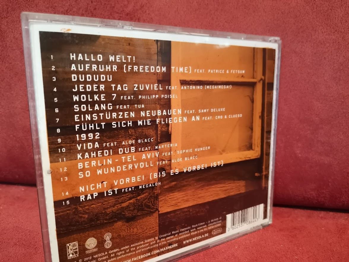 CD: Max Herre CD Hallo Welt – Usato da Zofingen venduto da noise123 1