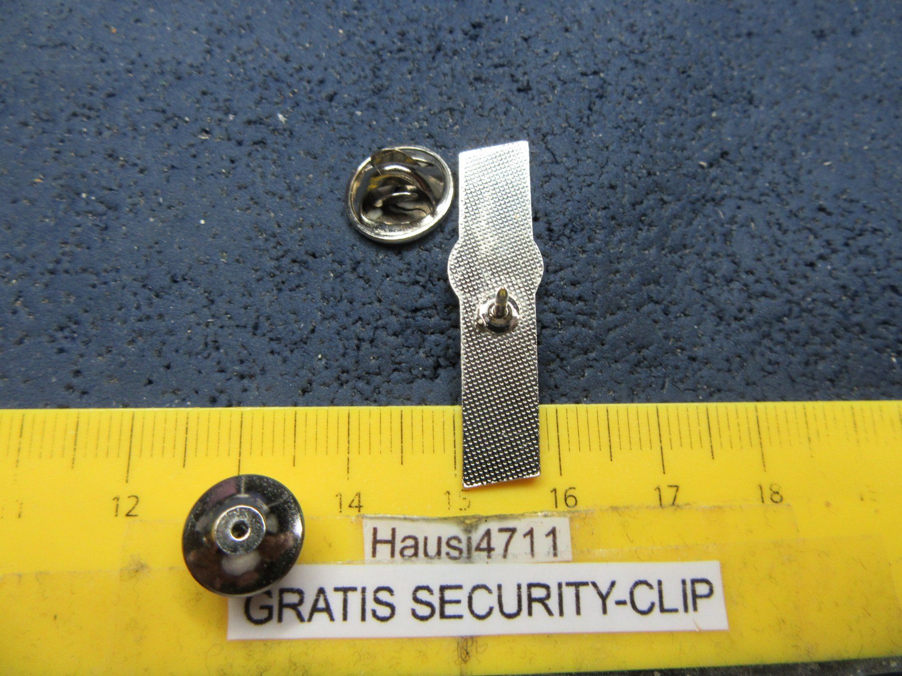 Swiss Placchette & Badge: SWISS SKI SSV SCHMUCK-PIN SILBRIG MIT SECURITY-CLIP – Usato da Ettingen venduto da Hausi4711 2