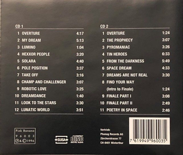 CD: Space Dream – Usato da Grüningen venduto da azulverde 1