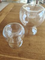 Glas-Windlichter/ Vase 2er Set, Kugelform Roberto Niederer