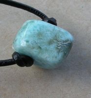♥ ANHÄNGER / LARIMAR - ATLANTIS STEIN - auch für Kinder ♥