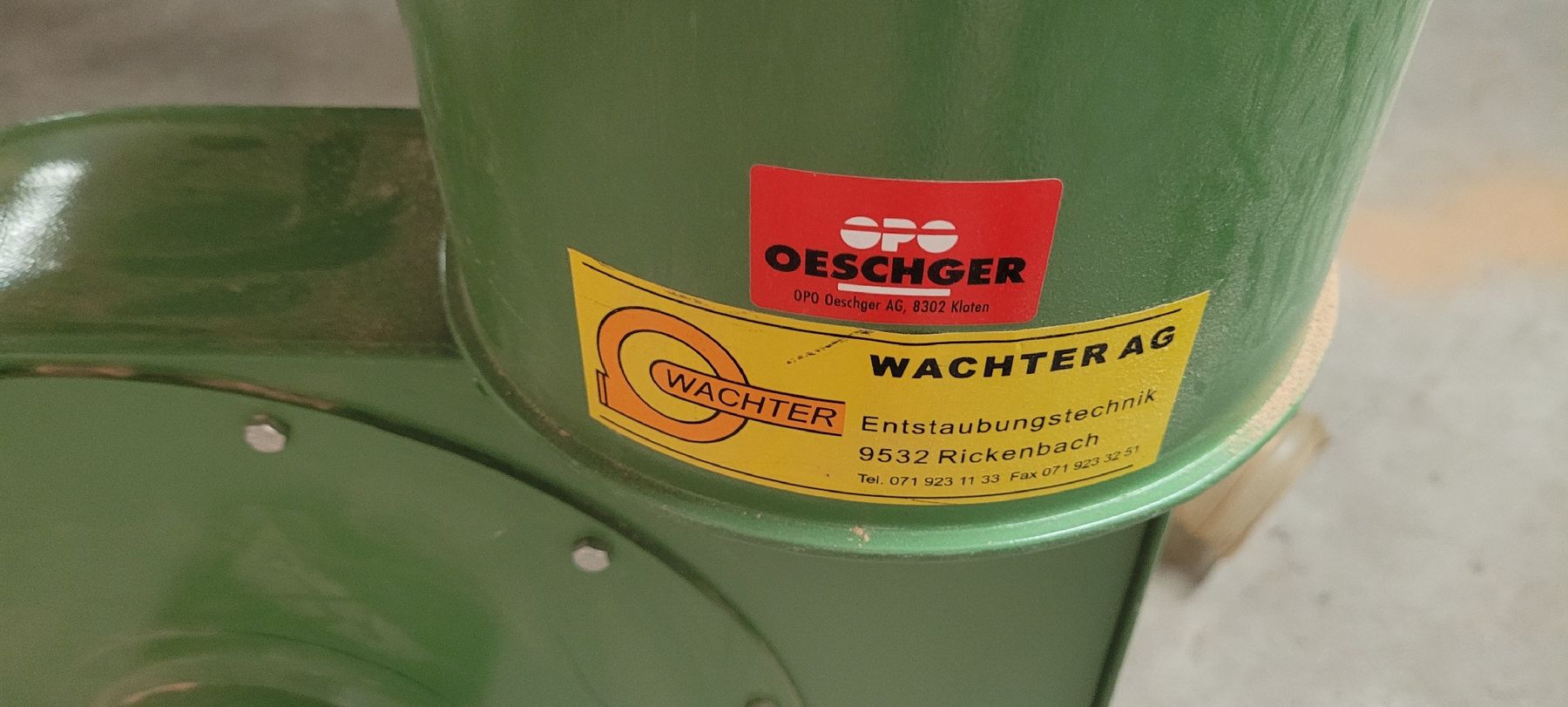 Alle Maschinen: Absauge Holz – Gebraucht aus Basel von hflueh 4