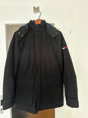 Tommy Jeans Herren Winterparka schwarz