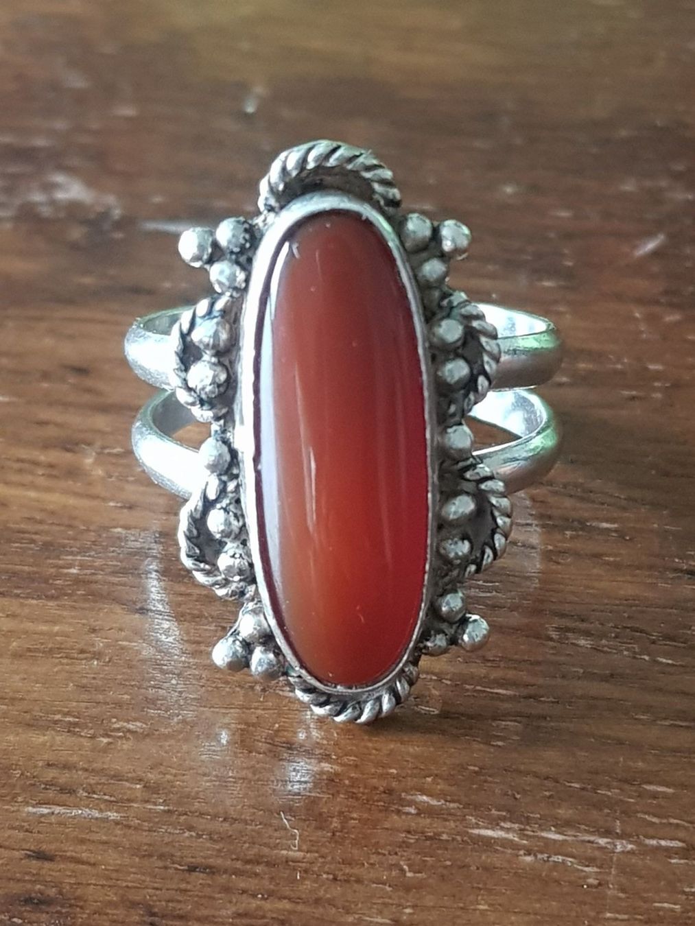 Ringe: KARNEOL DAMENRING 975 STERLING SILBER – Neu (gemäss Beschreibung) aus Root von LifestyleAccessoires 4