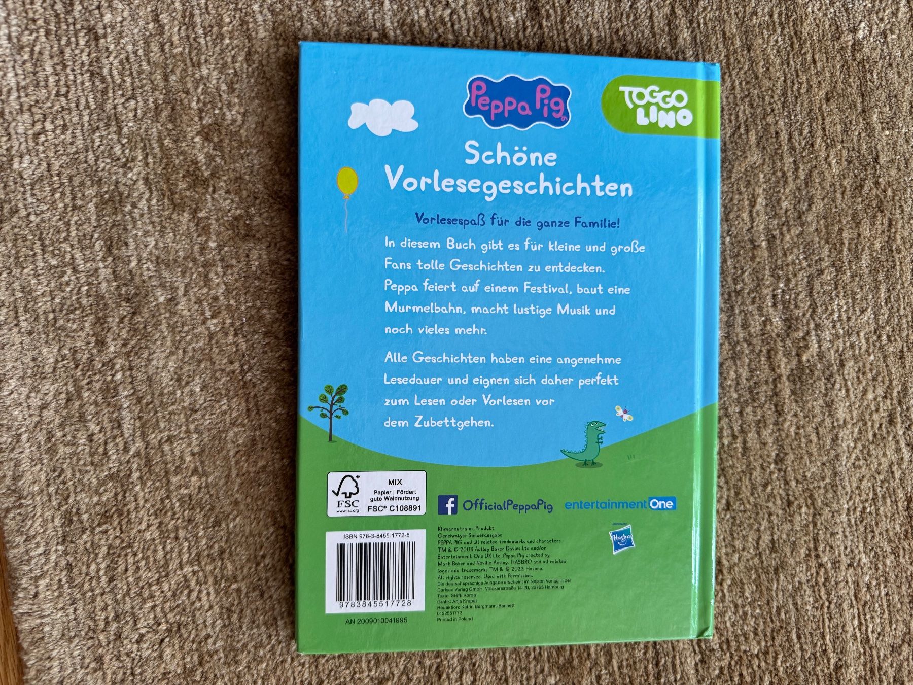 Libri: Peppa Pig - Schöne Vorlesegeschichten – Usato da Aarau venduto da Kilauea 1