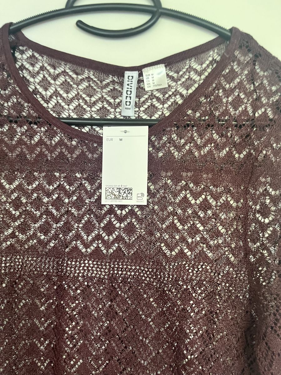H&M Top: Neues Spitzenoberteil H&M, Grösse M – Nuovo e nell'imballaggio originale da Wädenswil venduto da Iana32 1